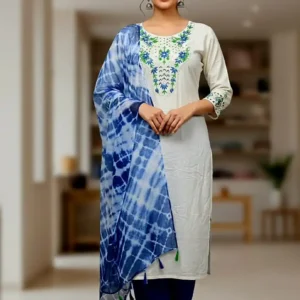 Unstitched Three Piece – সফট কটন ও এলিগেন্ট এমব্রয়ডারি কালেকশন